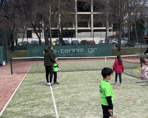 4o Tennis Camp και κοπή πίτας στην Α.Σ.Α.Κ. Πρωταθλητών Πεύκων Θεσσαλονίκης