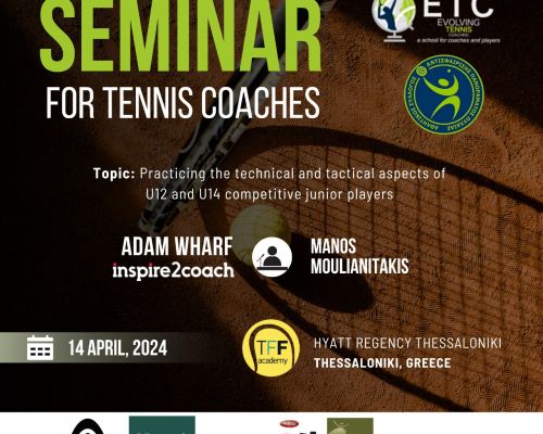 Tennis Coaches Seminar with Adam Wharf
