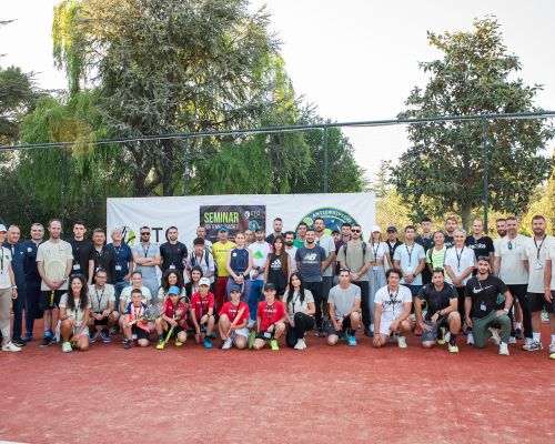 📸Moments from the Tennis Coaches Seminar in Thessaloniki with Adam Wharf!